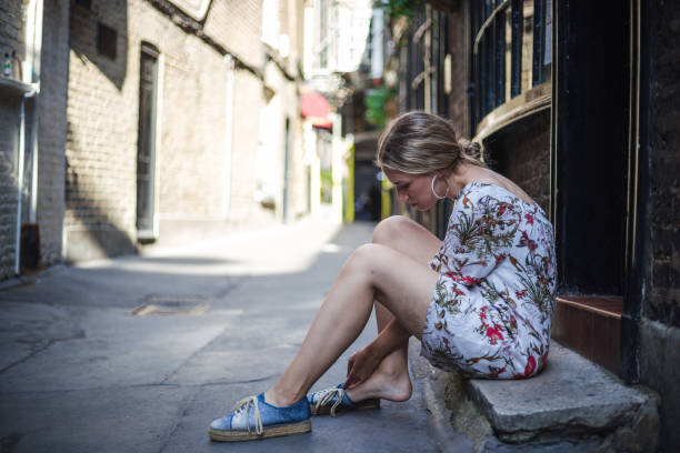 What Causes the Leg to Swell and be Prone to Injury after Walking on Concrete?